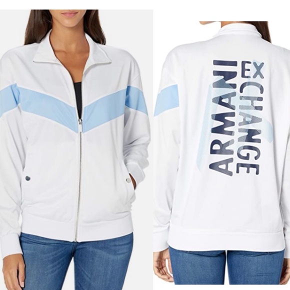 A/X Armani Exchange Jackets & Blazers - A/X Armani Exchange Woman’s Full Zip Track Jacket